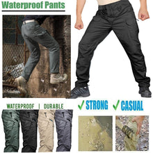 Load image into Gallery viewer, Scratch-proof Waterproof Pants Hiking Pants Men Sports Trekking Camping Cargo Waterproof Trousers Military Tactical Pants