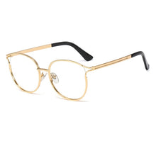 Load image into Gallery viewer, YDO New Round Glasses Frame Women Oversized Clear Lens Optical Glasses Transparent Fashion Ladies Eyeglasses Frame TR90 Eyewear