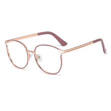 Load image into Gallery viewer, YDO New Round Glasses Frame Women Oversized Clear Lens Optical Glasses Transparent Fashion Ladies Eyeglasses Frame TR90 Eyewear